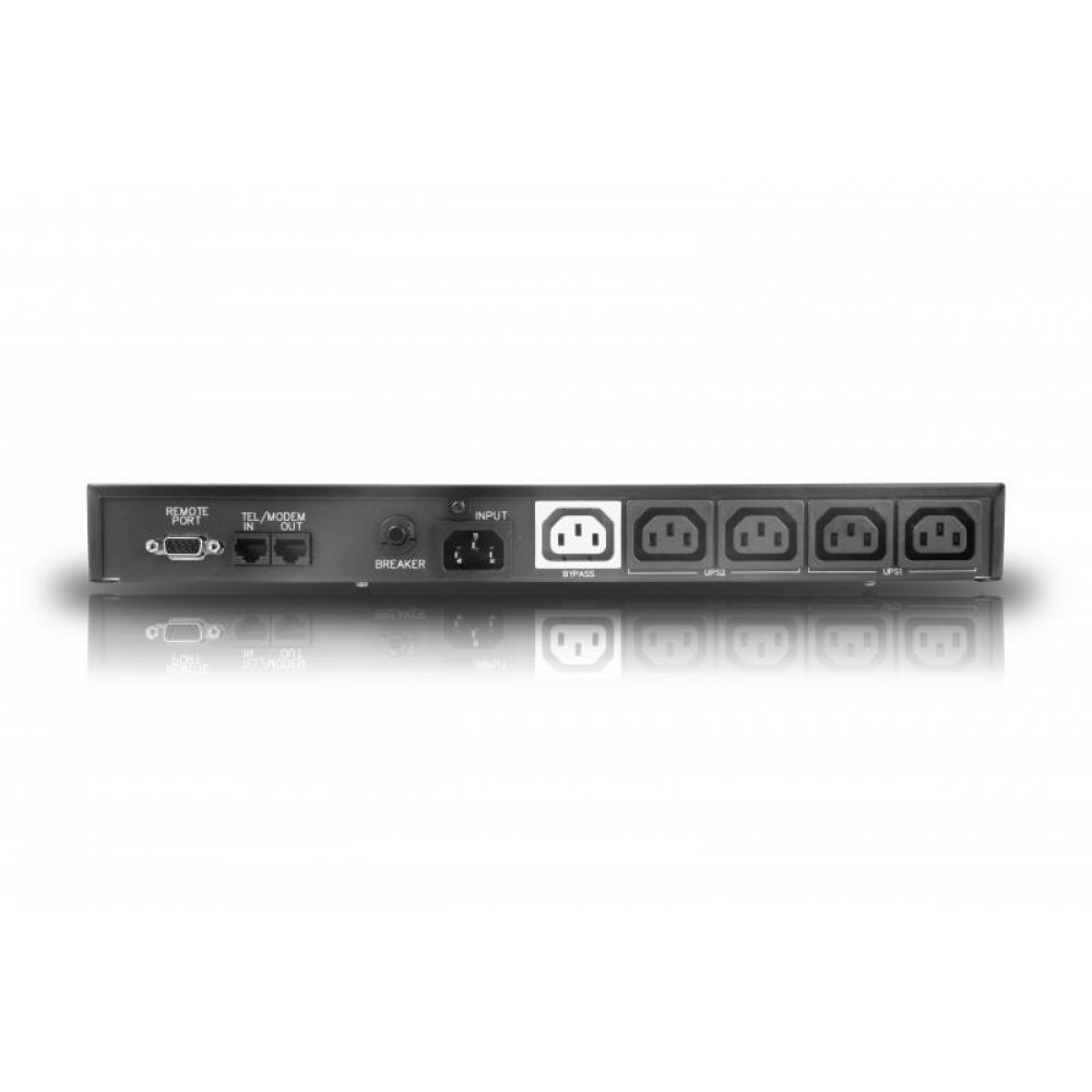 Джерело безперебійного живлення Powercom KIN-1000AP-RM, Lin.int., AVR, 5 х IEC, USB, RJ-11, RJ-45, метал (00210117)