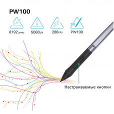Графічний планшет Huion HS64 + рукавичка