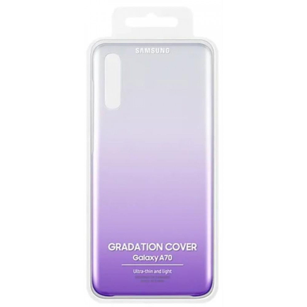 Чохол-накладка Samsung Gradation Cover для Samsung Galaxy A70 SM-A705 Violet (EF-AA705CVEGRU)