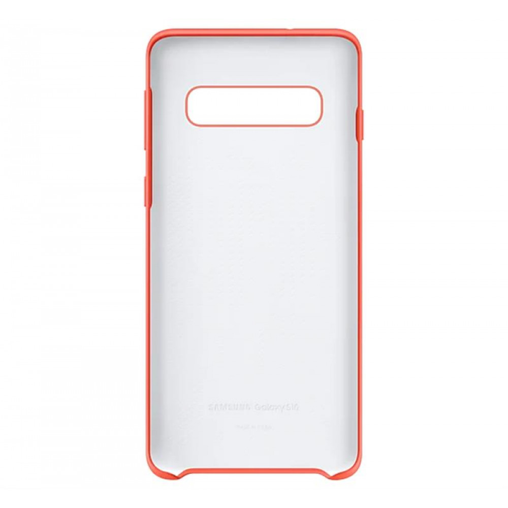 Чохол-накладка Samsung Silicone Cover для Samsung Galaxy S10 SM-G973 Berry Pink (EF-PG973THEGRU)