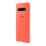 Чохол-накладка Samsung Silicone Cover для Samsung Galaxy S10 SM-G973 Berry Pink (EF-PG973THEGRU)