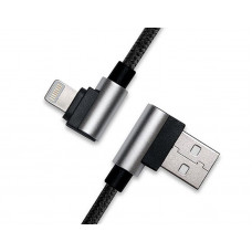 Кабель REAL-EL Premium USB - Lightning (M/M), 1 м, чорний (EL123500034)