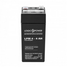 Акумуляторна батарея LogicPower LPM 4V 4AH (LPM 4 - 4 AH) AGM