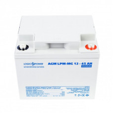 Акумуляторна батарея LogicPower 12V 45AH (LPM-MG 12 - 45 AH) AGM мультигель 