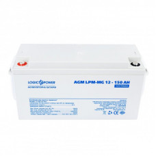 Акумуляторна батарея LogicPower 12V 150AH (LPM-MG 12 - 150 AH) AGM мультигель 