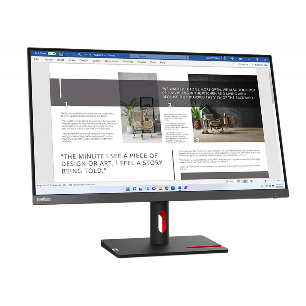 Монiтор Lenovo ThinkVision 27