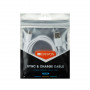 Кабель Canyon USB - MicroUSB (M/M) 1 м, White (CNE-USBM1W) Кабель Canyon USB - MicroUSB (M/M) 1 м, White (CNE-USBM1W)
