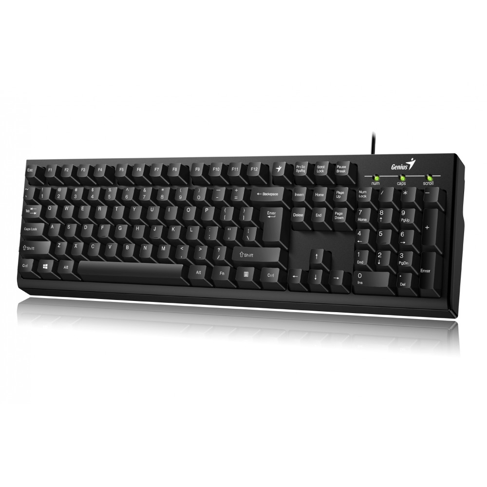 Клавiатура Genius Smart KB-100 Ukr Black (31300005410)