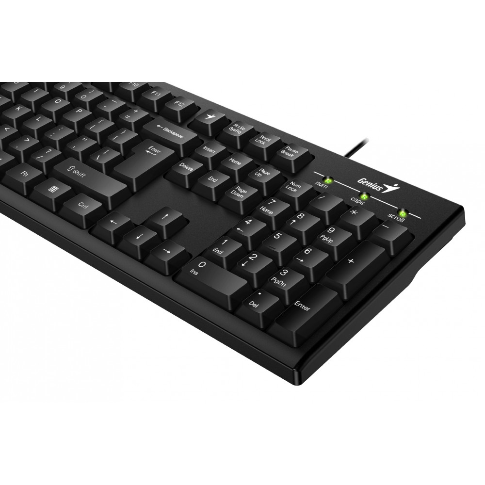 Клавiатура Genius Smart KB-100 Ukr Black (31300005410)