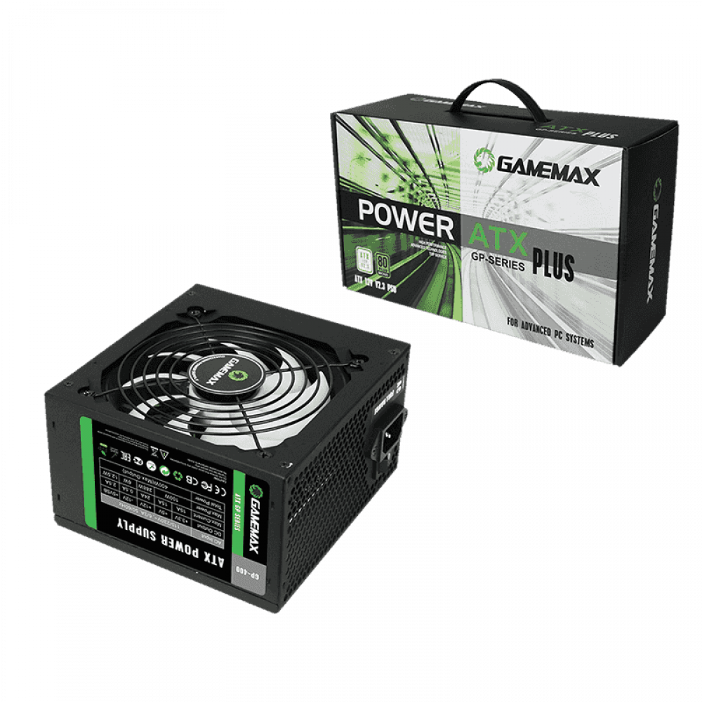 Блок живлення GameMax GP-450 Black, 450W
