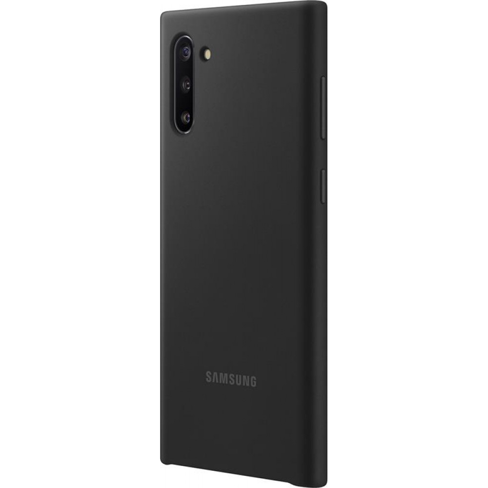 Чохол-накладка Samsung Silicone Cover для Samsung Galaxy Note 10 SM-N970 Black (EF-PN970TBEGRU)