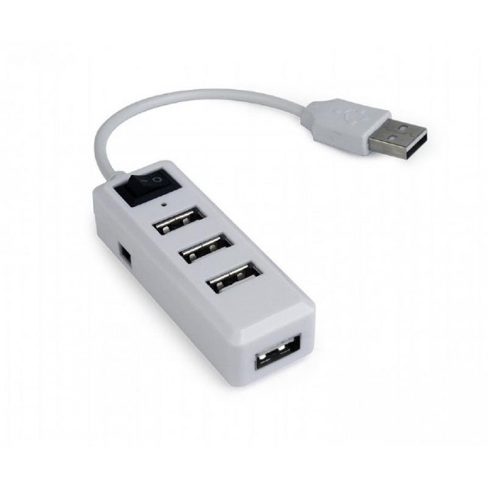 USB-хаб Gembird UHB-U2P4-21 4 ports White