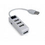 USB-хаб Gembird UHB-U2P4-21 4 ports White
