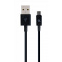 Кабель Cablexpert USB - micro USB V 2.0 (M/M), преміум, 1 м, чорний (CC-USB2P-AMmBM-1M) Кабель Cablexpert USB - micro USB V 2.0 (M/M), преміум, 1 м, чорний (CC-USB2P-AMmBM-1M)