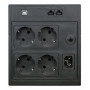 Джерело безперебійного живлення Powercom RPT-2000AP, Lin.int., AVR, 4 x евро, USB, LCD, пластик (00210226)