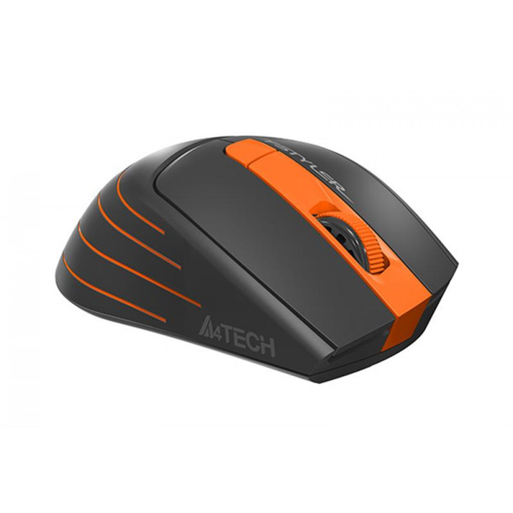 Миша бездротова A4Tech FG30 Black/Orange USB