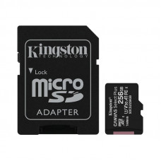 Карта пам`яті MicroSDXC 256GB UHS-I/U3 Class 10 Kingston Canvas Select Plus R100/W85MB/s + SD-адаптер (SDCS2/256GB) Карта пам`яті MicroSDXC 256GB UHS-I/U3 Class 10 Kingston Canvas Select Plus R100/W85MB/s + SD-адаптер (SDCS2/256GB)