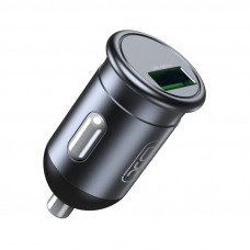 Автомобільний зарядний пристрій XO CC46 (USB, 3A) Gray (6920680827343) Автомобільний зарядний пристрій XO CC46 (USB, 3A) Gray (6920680827343)
