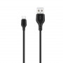 Кабель XO NB103 USB-Lightning (M/M), 2.1A 1м Black (6920680862702)
