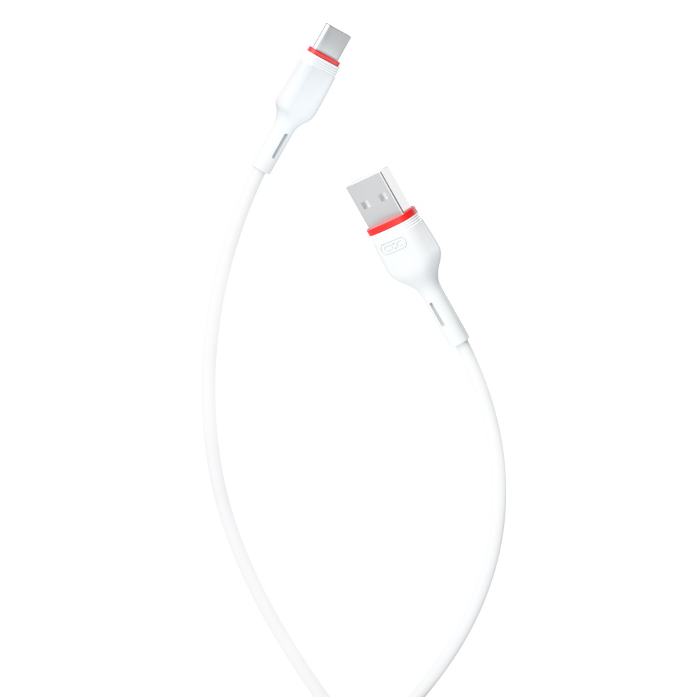 Кабель XO NB-P171 USB - USB Type-C, (M/M), 2.4A 1 м White (6920680873692)