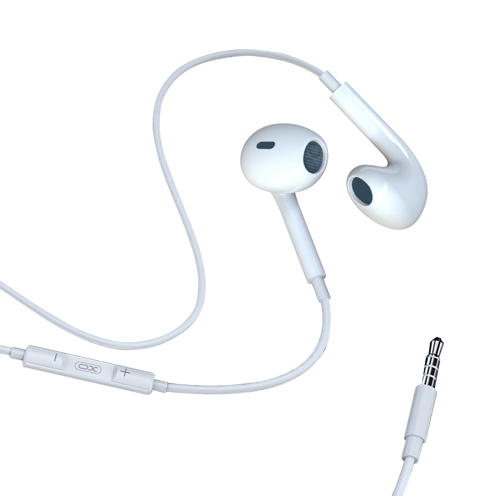 Гарнітура XO EP43 In-ear Earphone White (6920680879175)