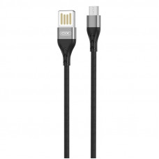 Кабель XO NB188 USB - micro-USB, (M/M), 2.4A 1 м Gray (6920680879717)