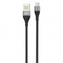 Кабель XO NB188 USB - micro-USB, (M/M), 2.4A 1 м Gray (6920680879717)