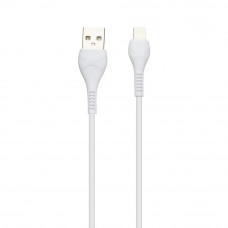 Кабель Hoco X37 Cool Power Charging USB - Lightning, 1 м, White (6931474710499)