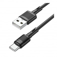 Кабель Hoco X83 USB - USB Type-C (M/M), 1 м, Black (6931474770905)