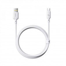 Кабель Baseus Silky USB - USB Type-C (M/M), 100W, 1 м White (6932172668884)