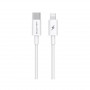 Кабель WK WDC-168 USB Type-C - Lightning (M/M), 1 м, 20W, White (6941027631652)
