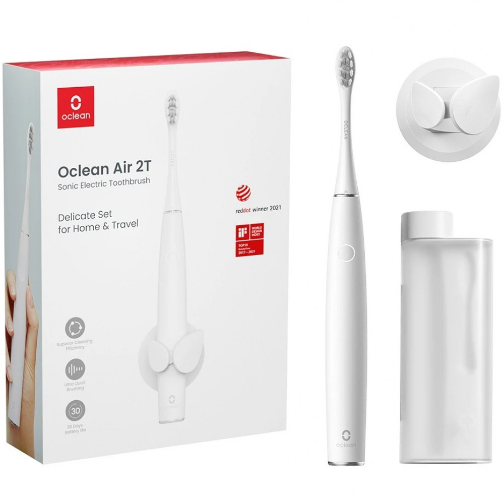 Розумна зубна електрощітка Oclean Air 2T Electric Toothbrush White (6970810552324)