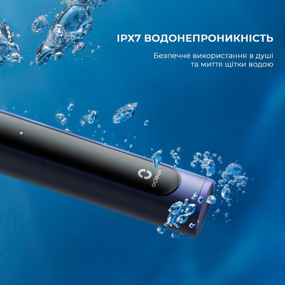 Розумна зубна електрощітка Oclean X Lite Blue (6970810555974)