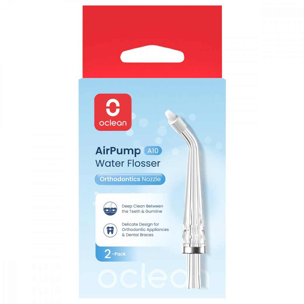 Насадка для іригатора Oclean Nozzle for A10-Orthodontics 2 шт (6970810556131)