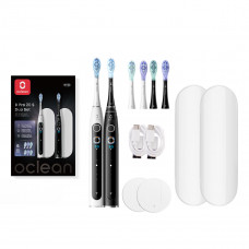 Розумна зубна електрощітка Oclean X Pro 20 S Duo Set White+Black (6970810556919)
