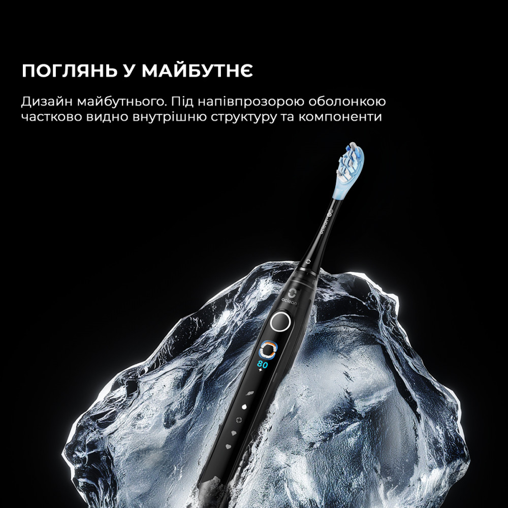 Розумна зубна електрощітка Oclean X Pro 20 Electric Toothbrush White (6970810556957)