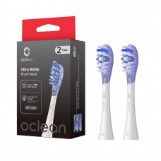 Насадка для зубної електрощітки Oclean Ultra White UW03 2 шт (6970810556995) Насадка для зубної електрощітки Oclean Ultra White UW03 2 шт (6970810556995)