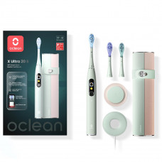 Розумна зубна електрощітка Oclean X Ultra 20 Set Electric Toothbrush Green (6970810557091)