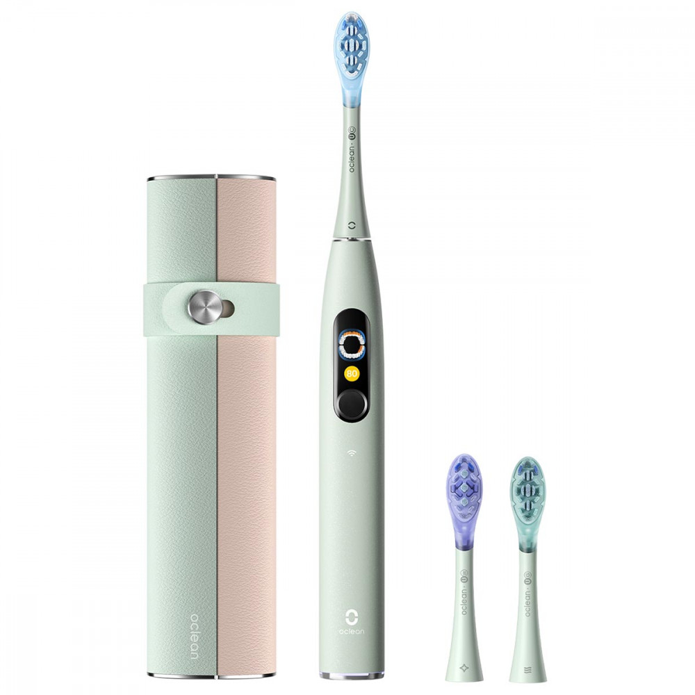 Розумна зубна електрощітка Oclean X Ultra 20 Set Electric Toothbrush Green (6970810557091)