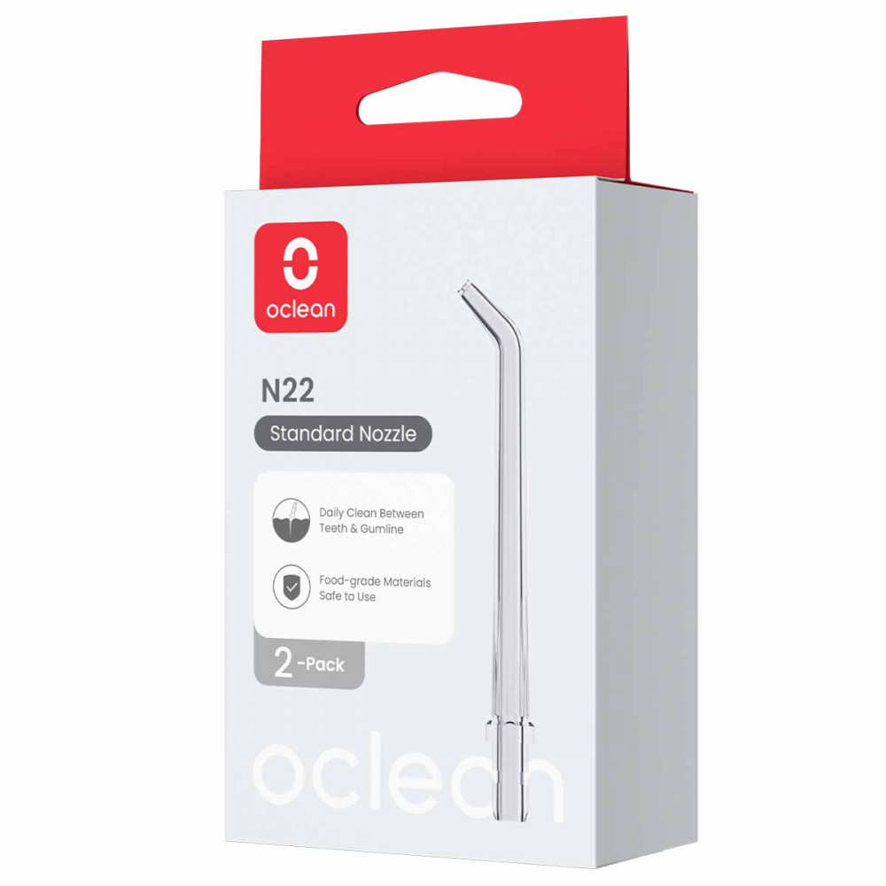 Насадка для іригатора Oclean Nozzle Standard N22 для W10 Lite 2 шт (6970810557565)