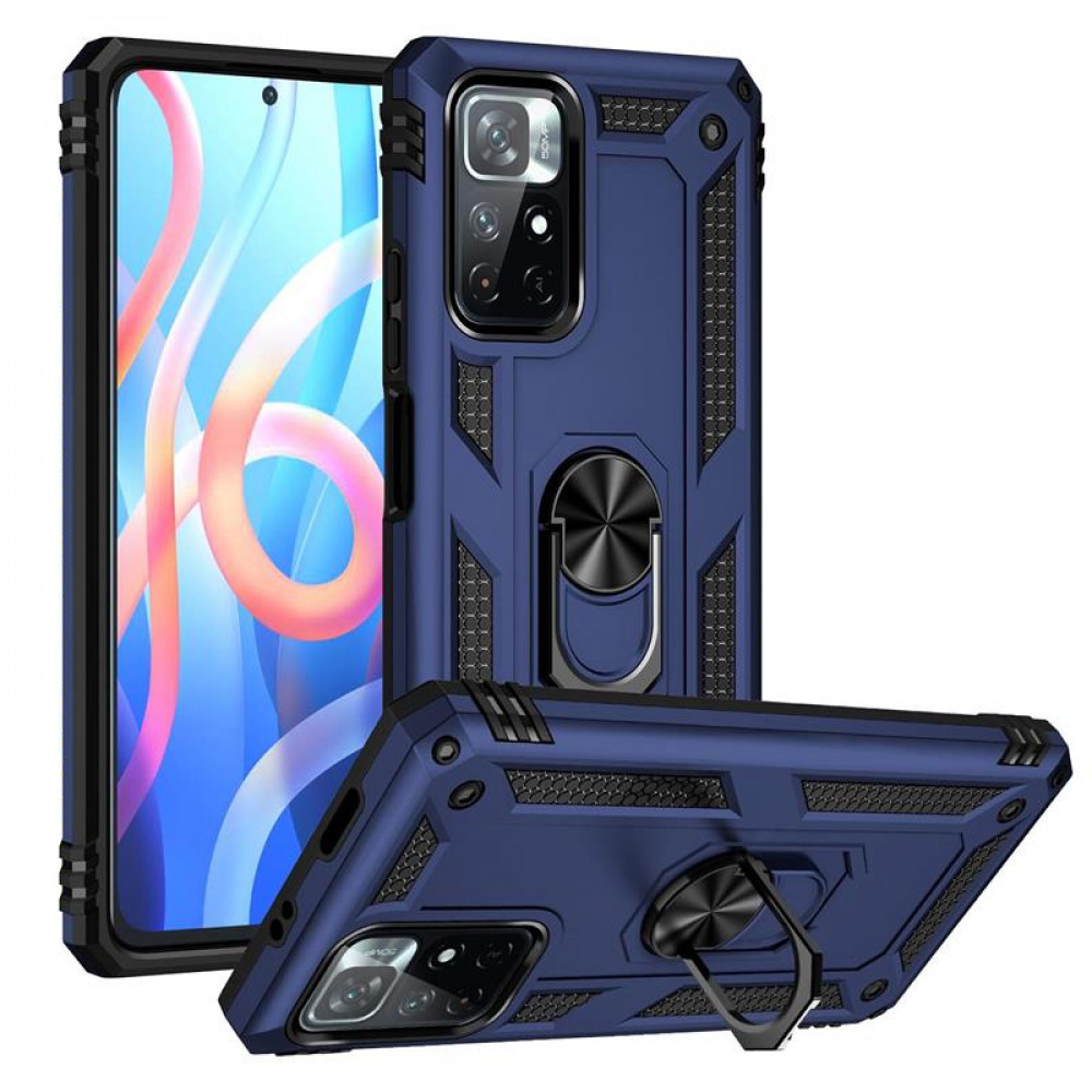 Чохол-накладка BeCover Military для Xiaomi Poco M4 Pro 5G Blue (707121)