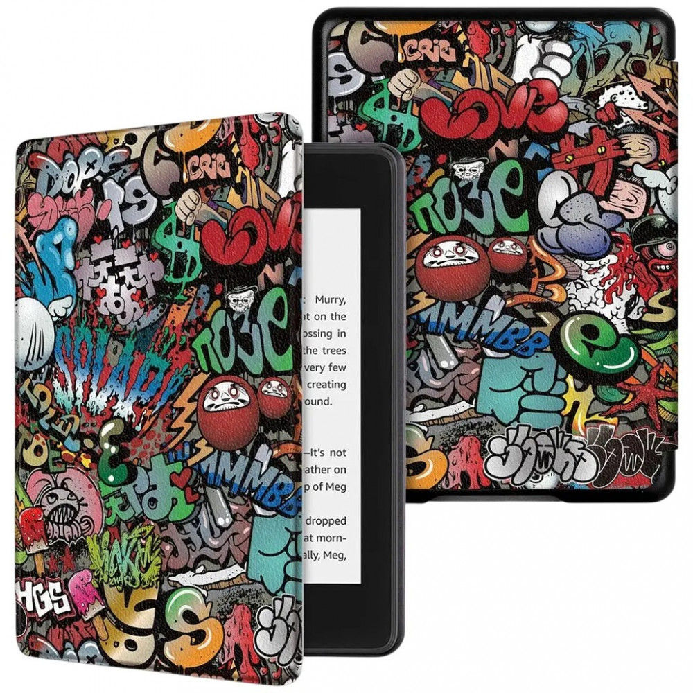 Чохол-книжка BeCover Smart для Amazon Kindle Paperwhite 11th Gen. 2021 Graffiti (707214)