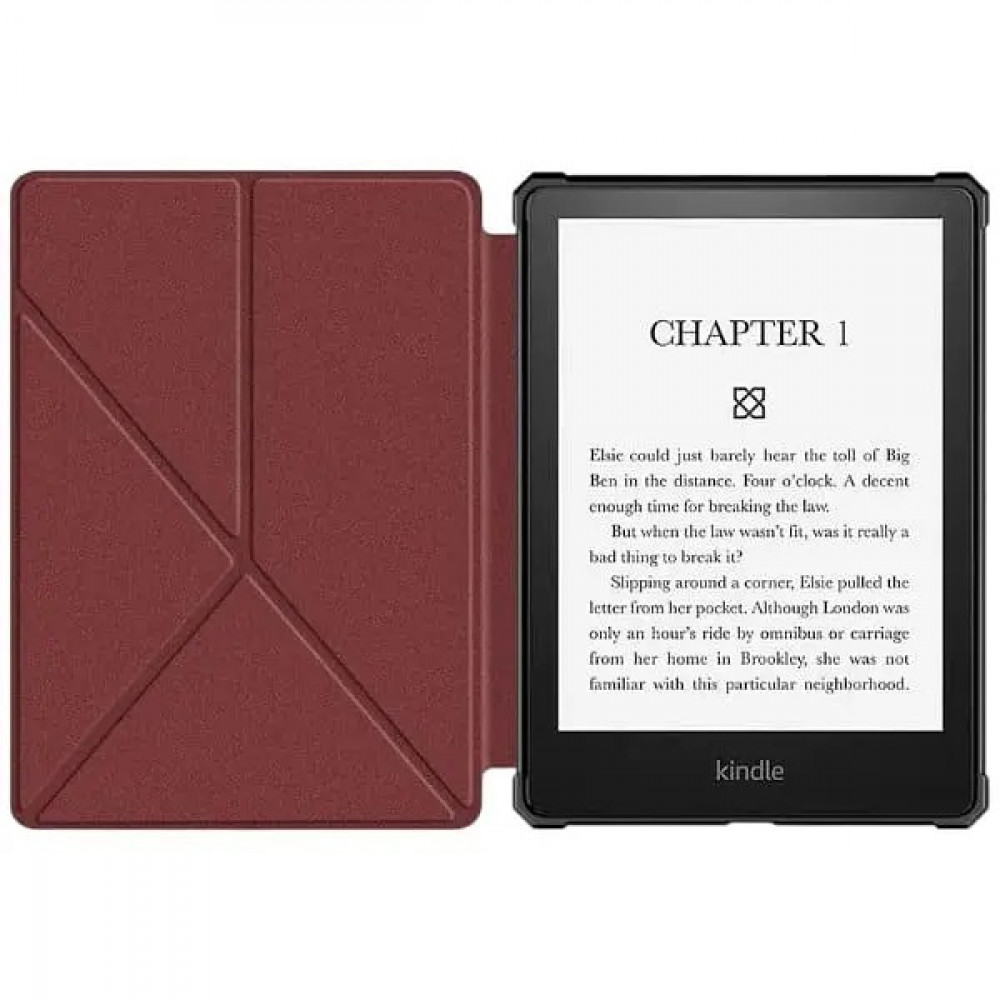 Чохол-книжка BeCover Ultra Slim Origami для Amazon Kindle Paperwhite 11th Gen. 2021 Red Wine (707222)