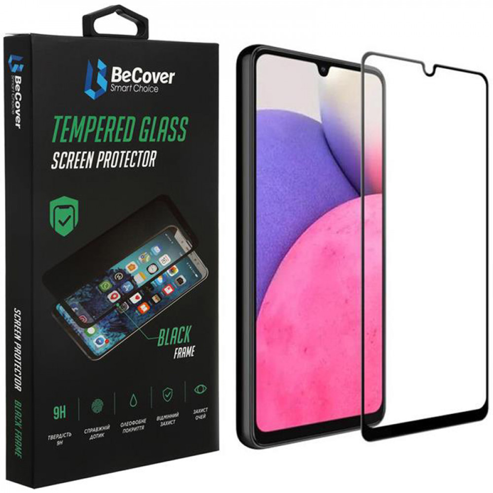 Захисне скло BeCover для Samsung Galaxy A33 5G SM-A336 Black (707321)
