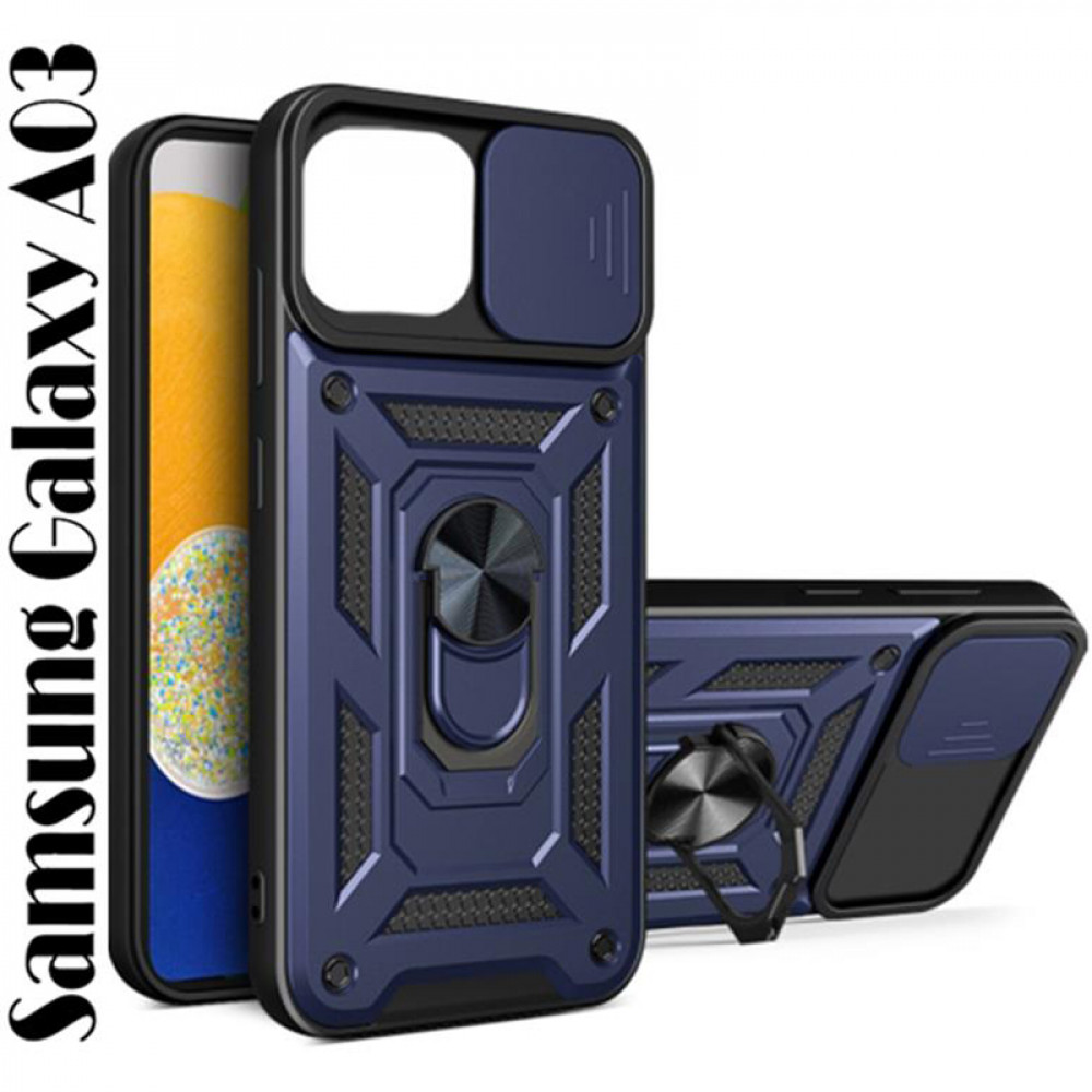 Чохол-накладка BeCover Military для Samsung Galaxy A03 SM-A035 Blue (707368)