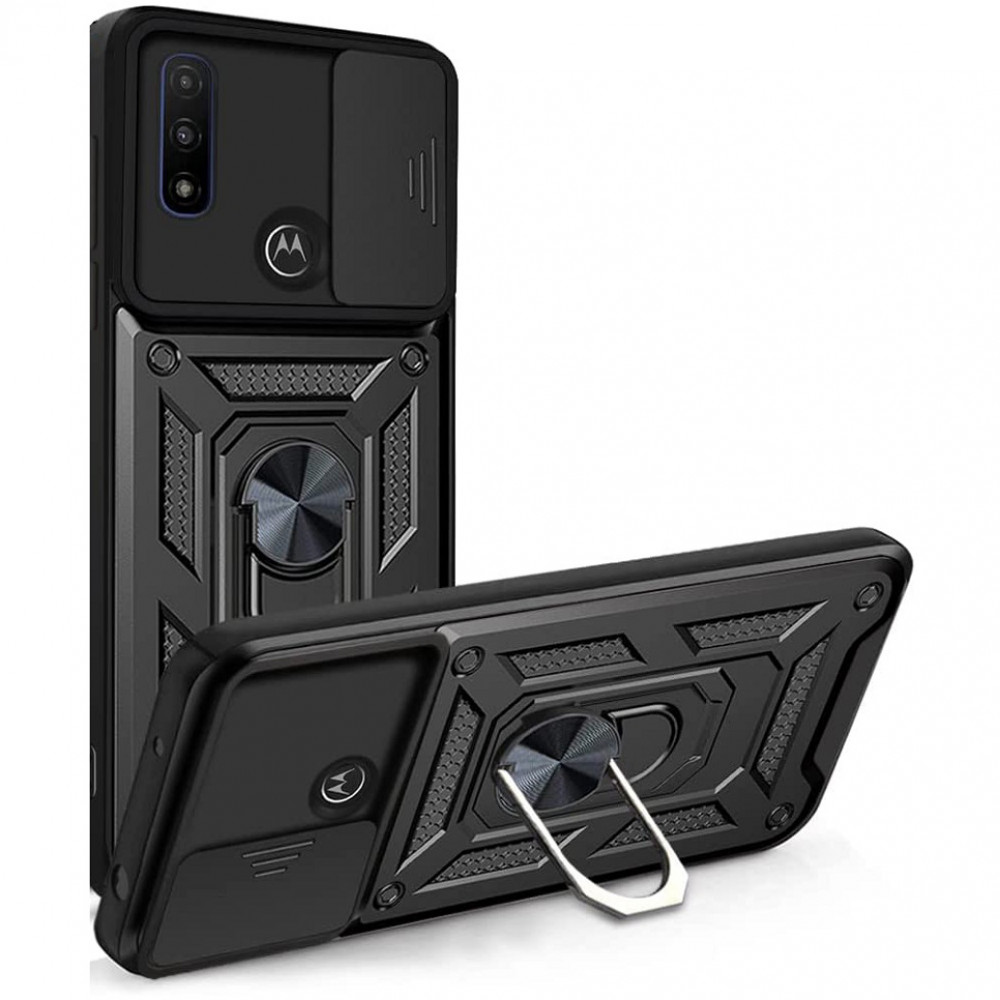 Чохол-накладка BeCover Military для Motorola Moto E20 Black (707400)