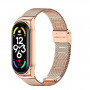 Ремінець BeCover Metal для Xiaomi Mi Smart Band 7 Rose Gold (707496)
