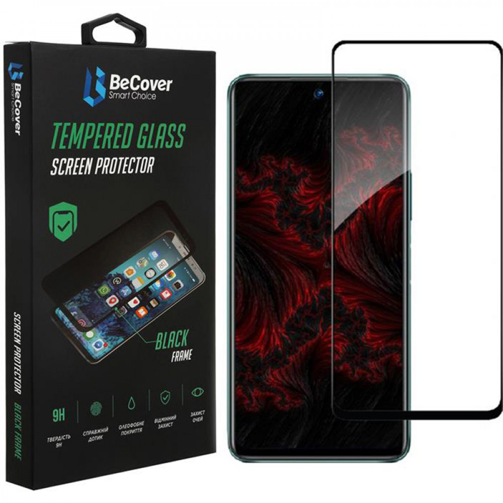 Захисне скло BeCover для Infinix Hot 11S (X6812) Black (707600)