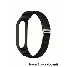 Ремінець BeCover Nylon Style для Xiaomi Mi Smart Band 7 Black (707655) Ремінець BeCover Nylon Style для Xiaomi Mi Smart Band 7 Black (707655)