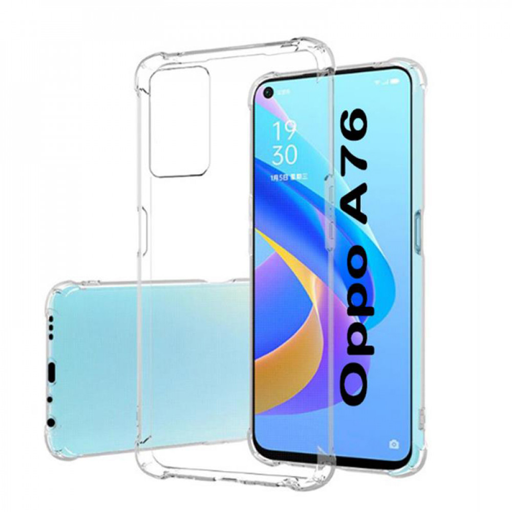 Чохол-накладка BeCover Anti-Shock для Oppo A76/A96 Clear (707887)